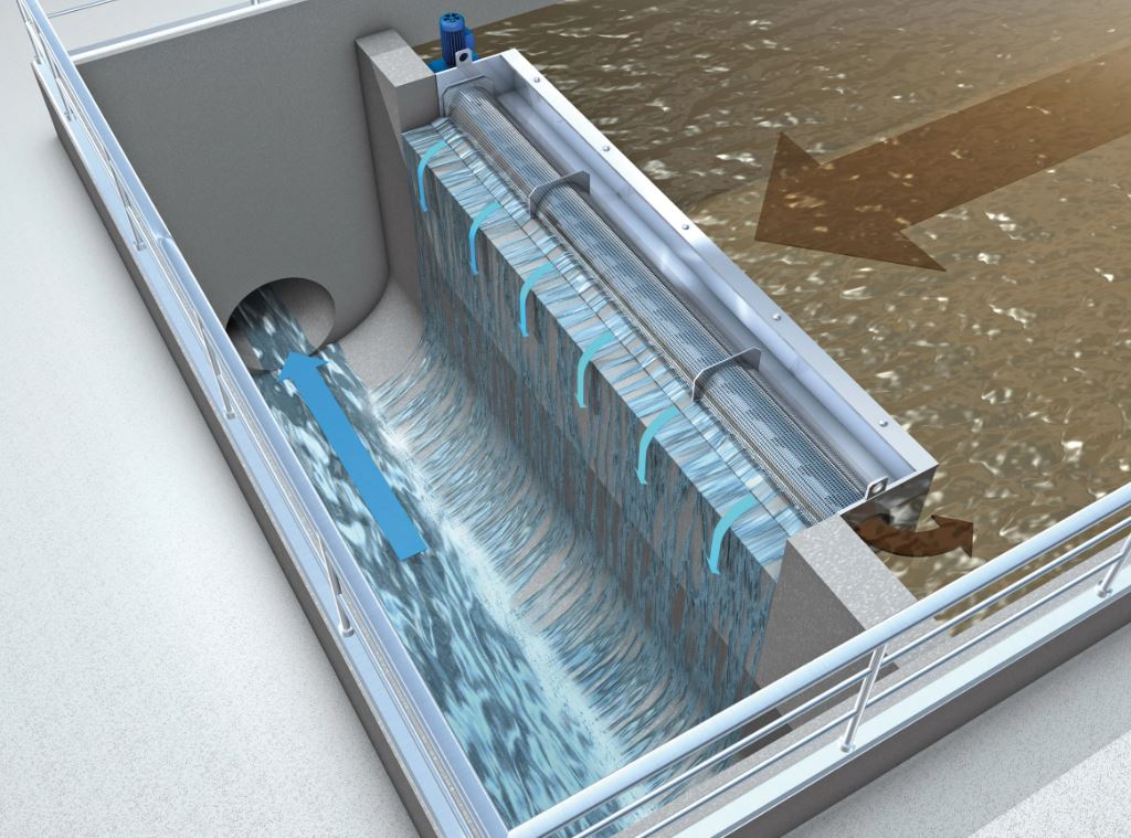 storm water screen diagram